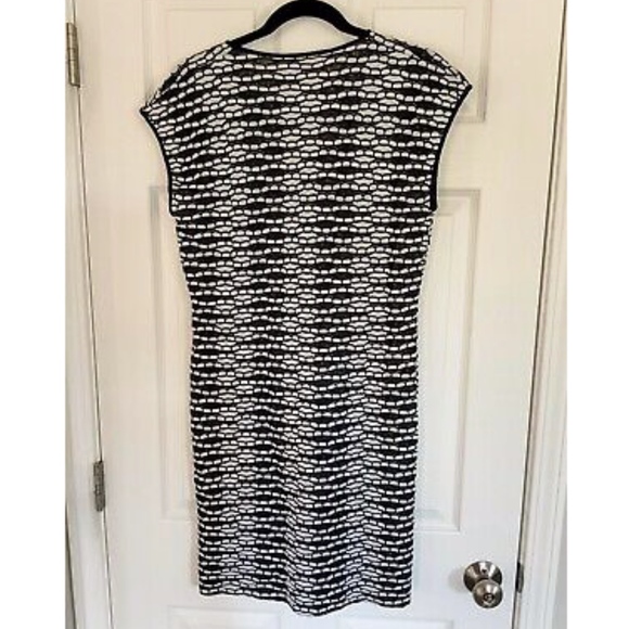 M Missoni Black & White Knit Stretch Sheath Dress - Picture 3 of 5